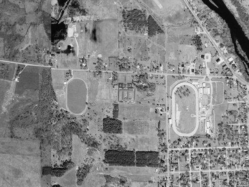 Big Rapids Fair - Aerial Photo